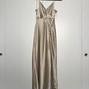 Maxi Satin Dress